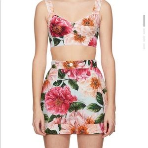Dolce gabbana floral set